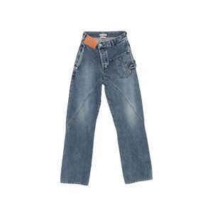 Jw Anderson Women Twisted Denim Jeans